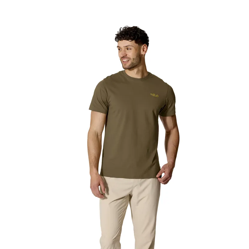 Rab Men's Stance Pitch Tee Oak-2