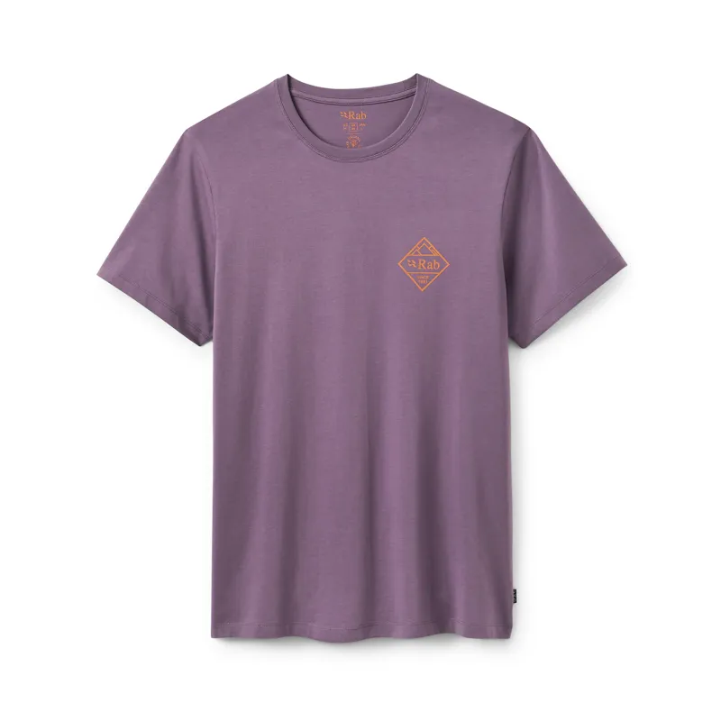 Rab Men's Stance Stamp Tee Dark Iris