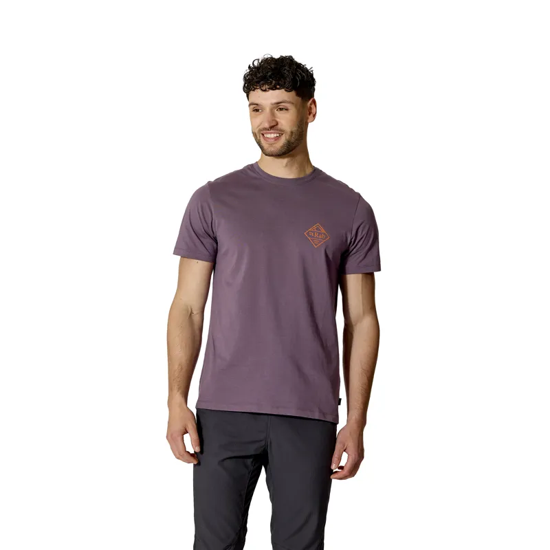 Rab Men's Stance Stamp Tee Dark Iris-2