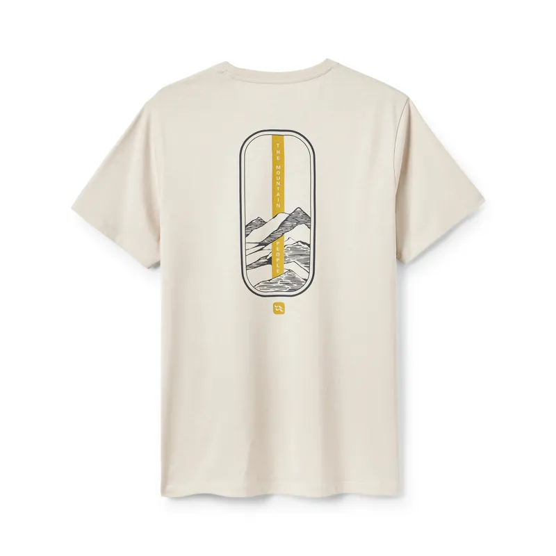 Rab Men's Stance Strata Tee Ecru-1
