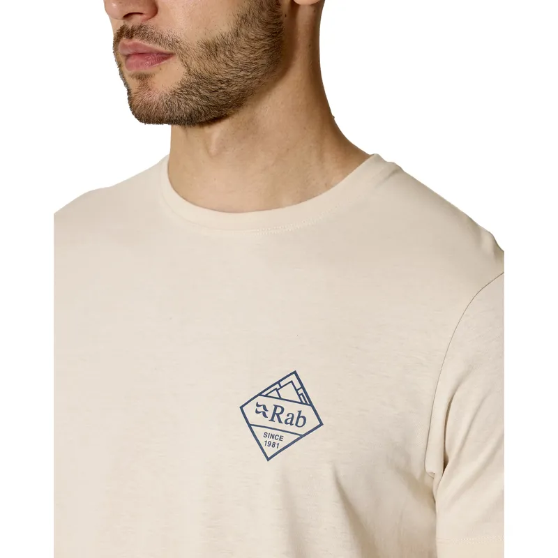 Rab Men's Stance Strata Tee Ecru-5