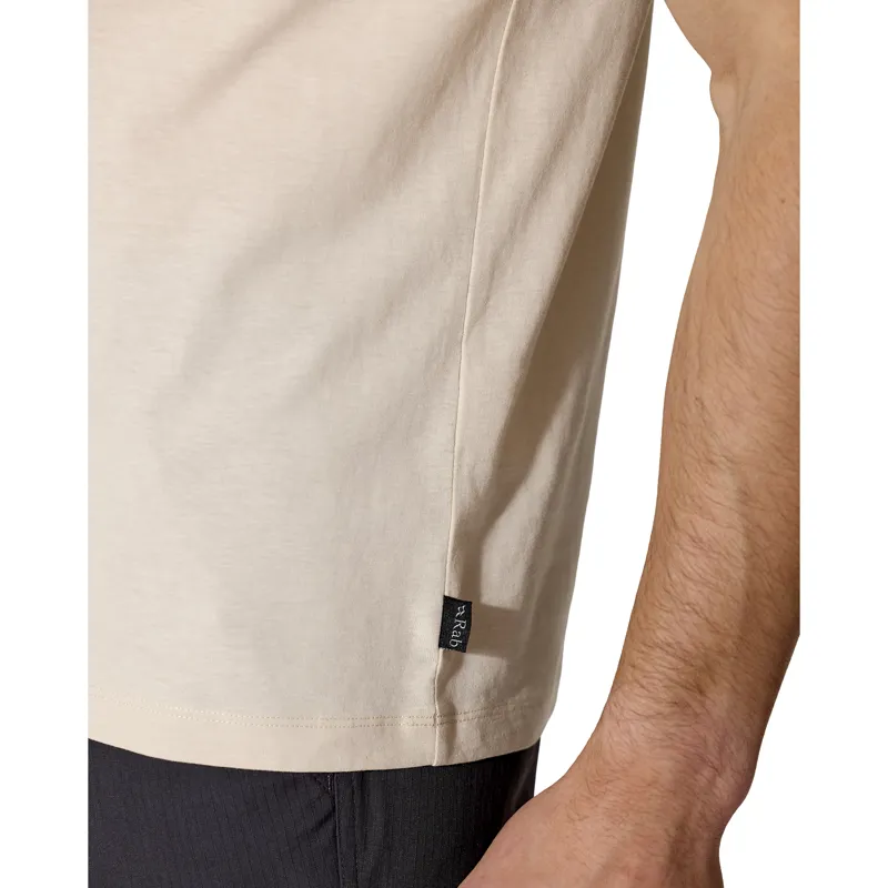 Rab Men's Stance Strata Tee Ecru-6