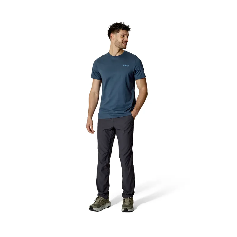 Rab Men's Stance Strata Tee Tempest Blue-4