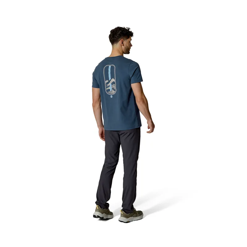 Rab Men's Stance Strata Tee Tempest Blue-3