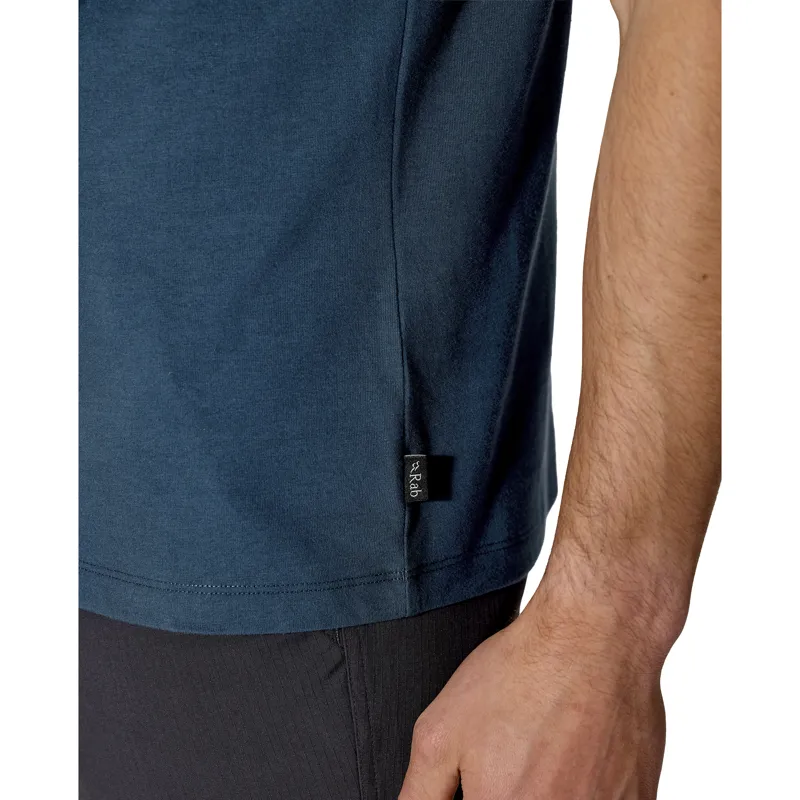 Rab Men's Stance Strata Tee Tempest Blue-7