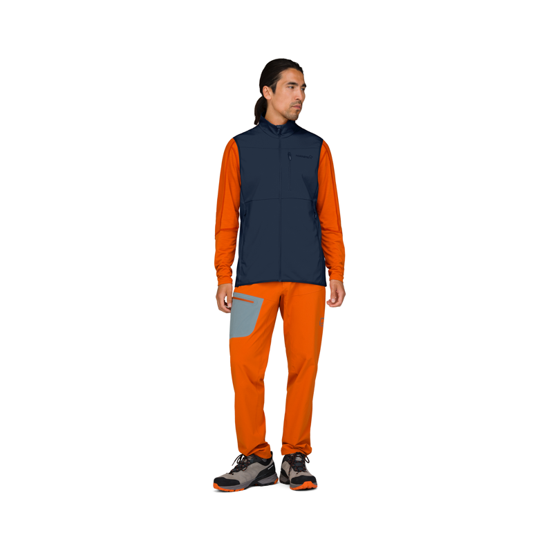 Norrona Men's Falketind Warm2 Octa Vest Indigo-3