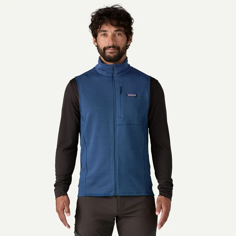 Patagonia Men's R1 Vest Clement Blue-1
