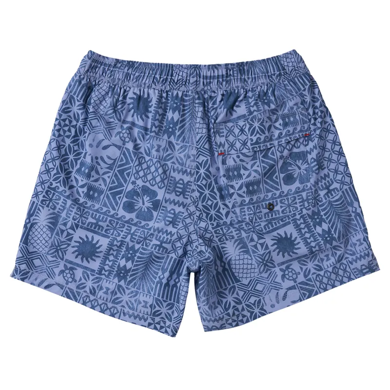 SAXX Oh Buoy 2in1 5inch Volley Shorts Tropical Tapa Lavender-1