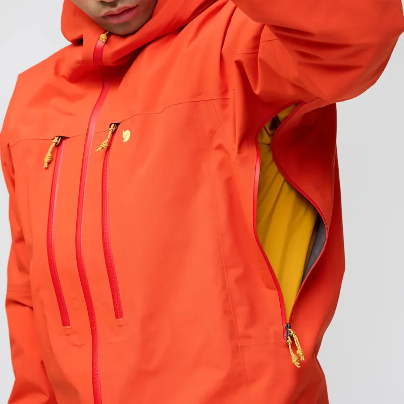 Fjallraven Men's Bergtagen GTX Pro Jacket Flame Orange-7