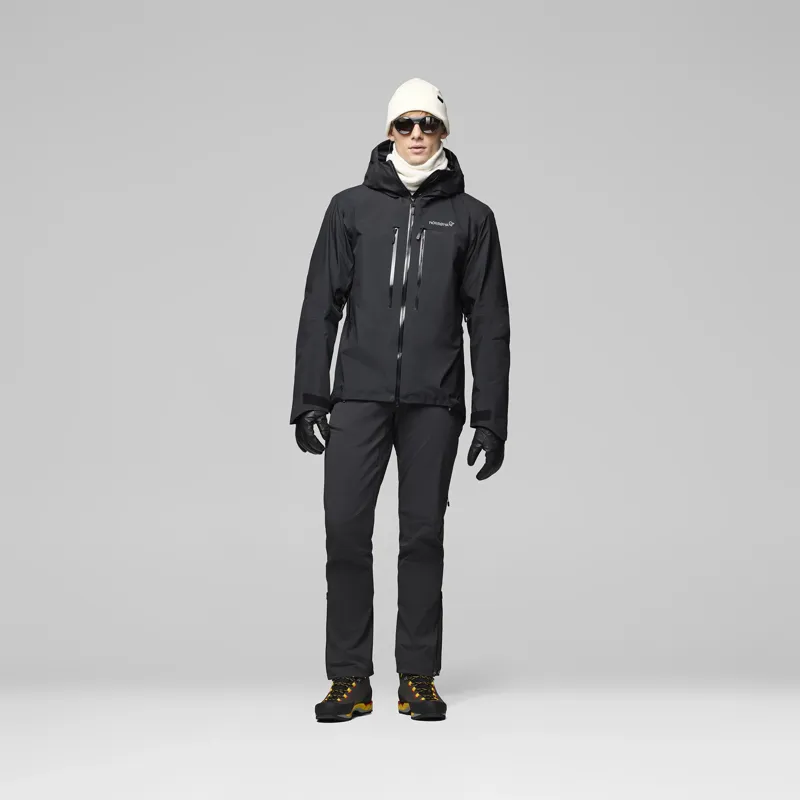 Norrona Men's Trollveggen GTX Pro Light Jacket Caviar Black-3