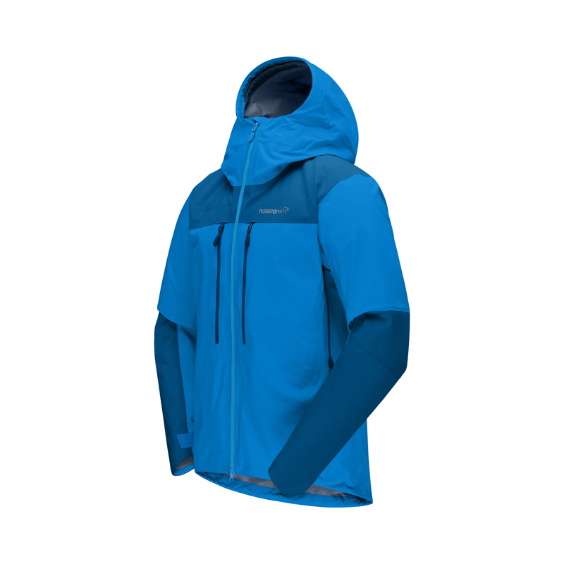 Norrona Men's Trollveggen GTX Pro Light Jacket Brilliant Blue / Dark Blue-1