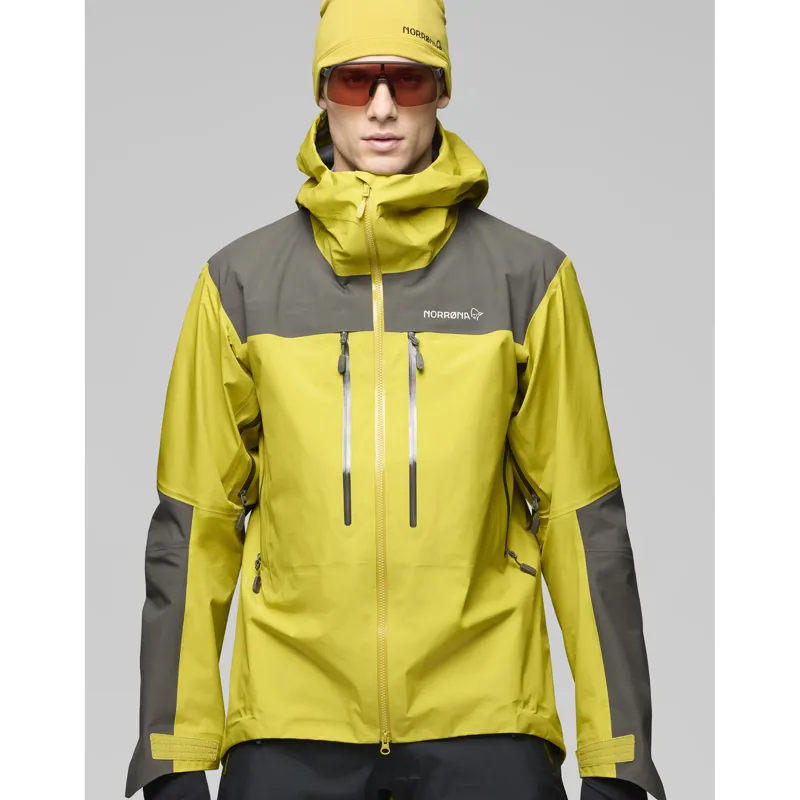 Norrona Men's Trollveggen GTX Pro Light Jacket Antique Moss-3