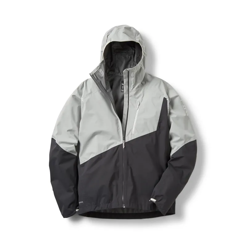 Rab Men's Downpour Trail Light Jacket Light Zinc/ Anthracite