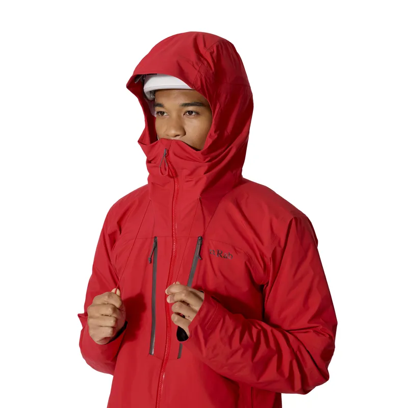 Rab Men's Firewall Guide Jacket Summit Red-5