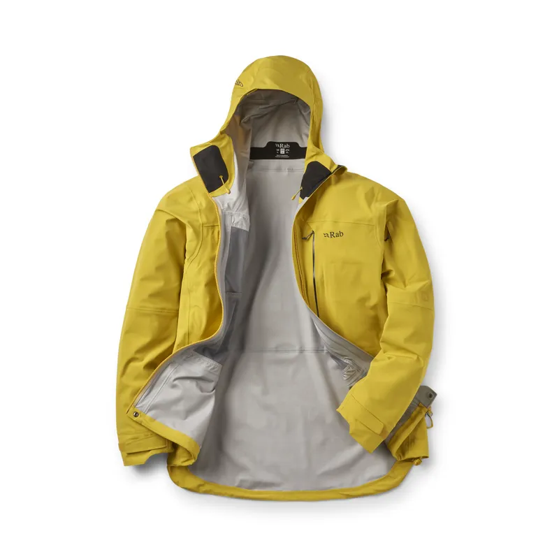 Rab Men's Kinetic Alpine Stretch Jacket Dark Pollen-2