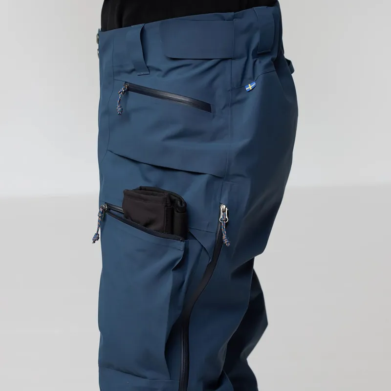 Fjallraven Men's Bergtagen GTX Pro Trousers Mountain Blue-6