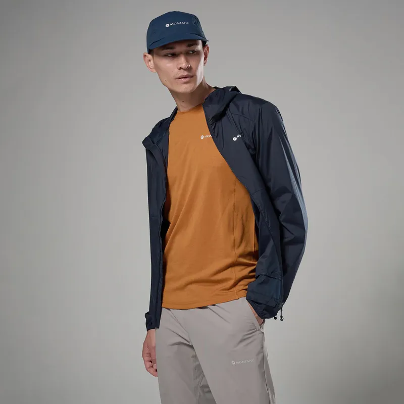 Montane Men's Featherlite Hoodie Eclipse Blue-8