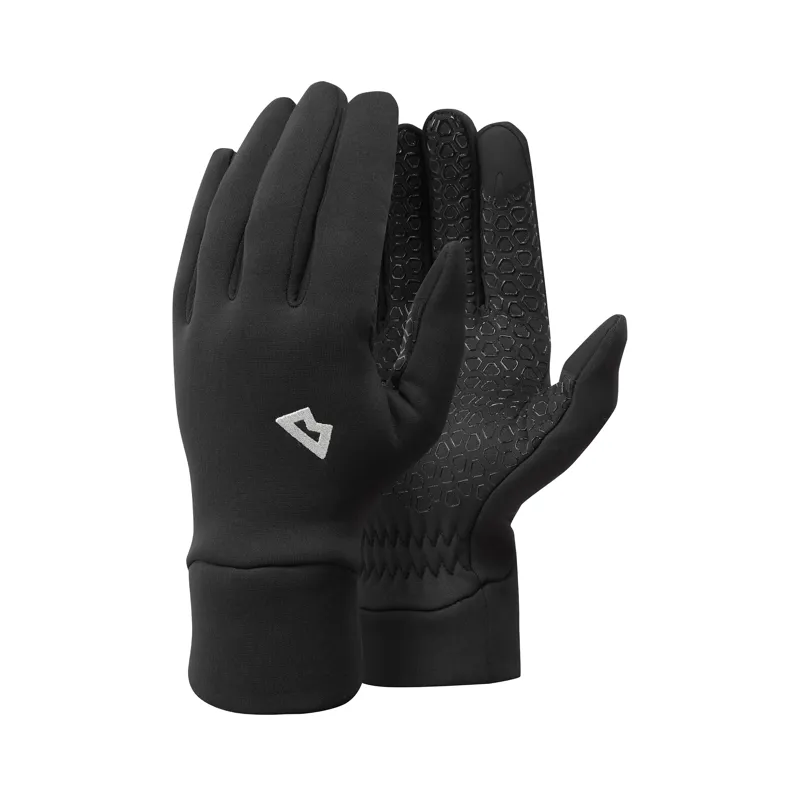 Mountain Equipment Stretch Fleece Grip Glove Black