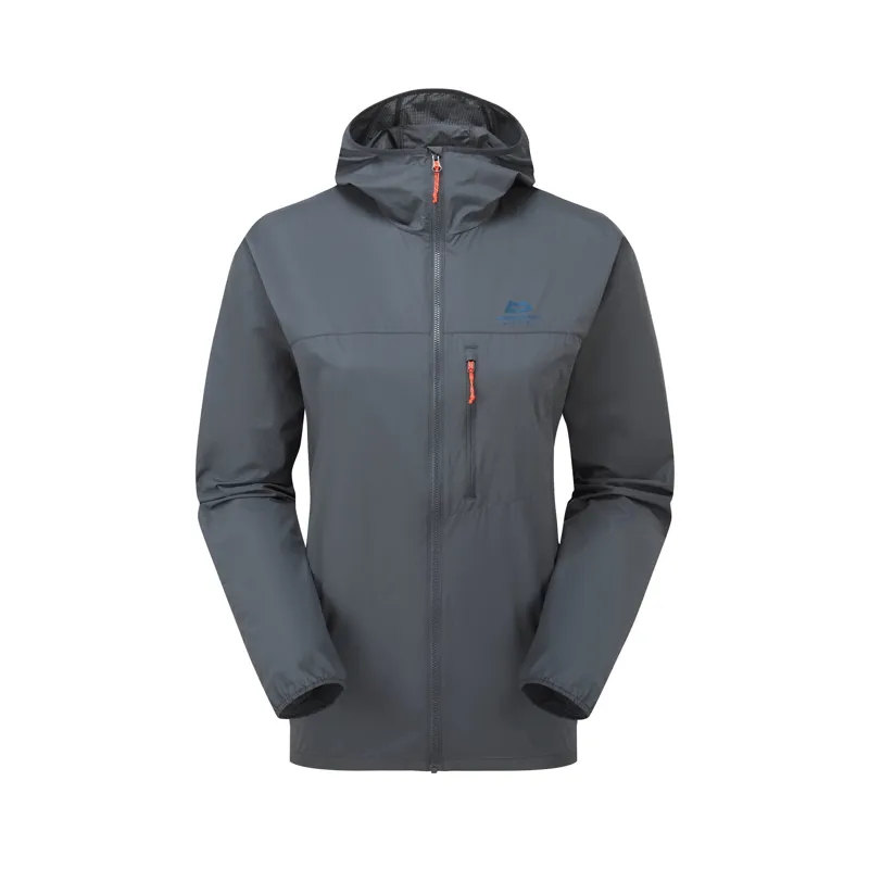 Mountain Equipment Women's Aerofoil Hooded Jacket Blue Nights
