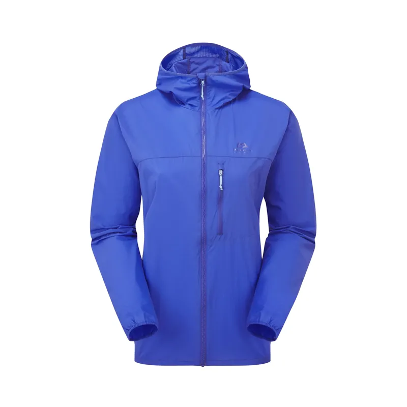 Mountain Equipment Women's Aerofoil Hooded Jacket Vivid Blue