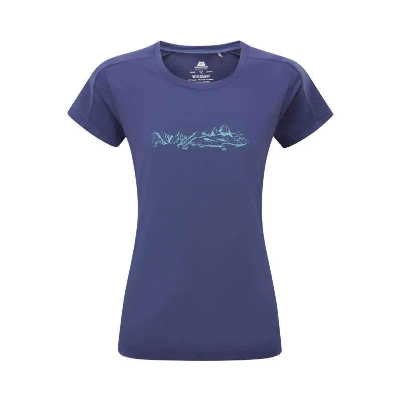 Mountain Equipment Women's Headpoint Skyline T-Shirt Amethyst