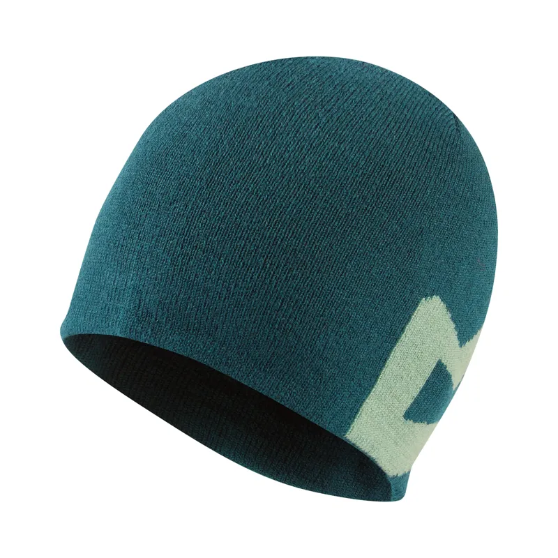 Mountain Equipment Women's Branded Knitted Beanie Deep Teal/Lichen