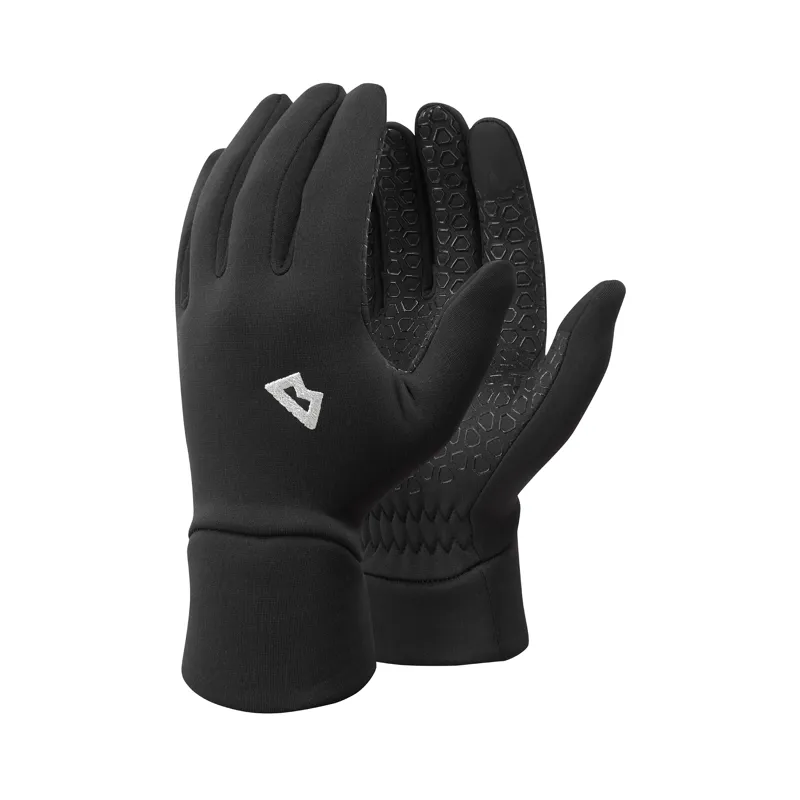 Mountain Equipment Women's Stretch Fleece Grip Glove Black