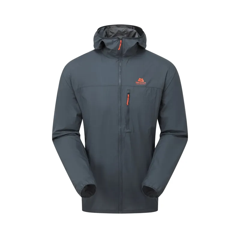 Mountain Equipment Men's Aerofoil Hooded Jacket Blue Nights