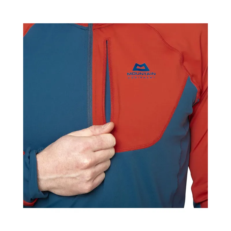 Mountain Equipment Men's Aiguille Hooded Top Vine/Majolica-4