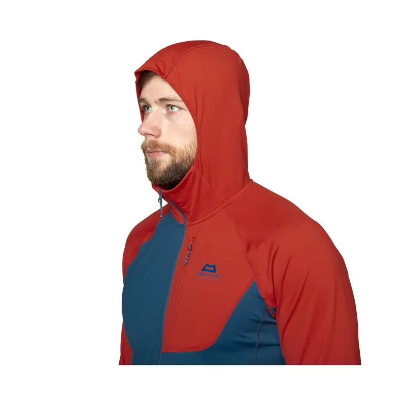 Mountain Equipment Men's Aiguille Hooded Top Vine/Majolica-7