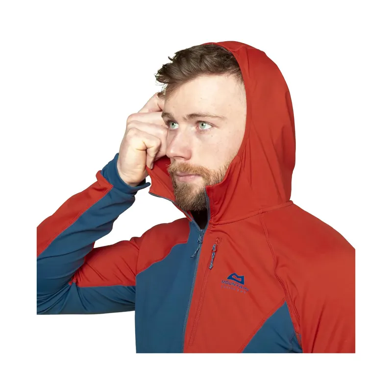 Mountain Equipment Men's Aiguille Hooded Top Vine/Majolica-8