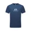 Mountain Equipment Men's Emblem T-Shirt Denim Blue