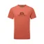 Mountain Equipment Men's Emblem T-Shirt Etruscan Red