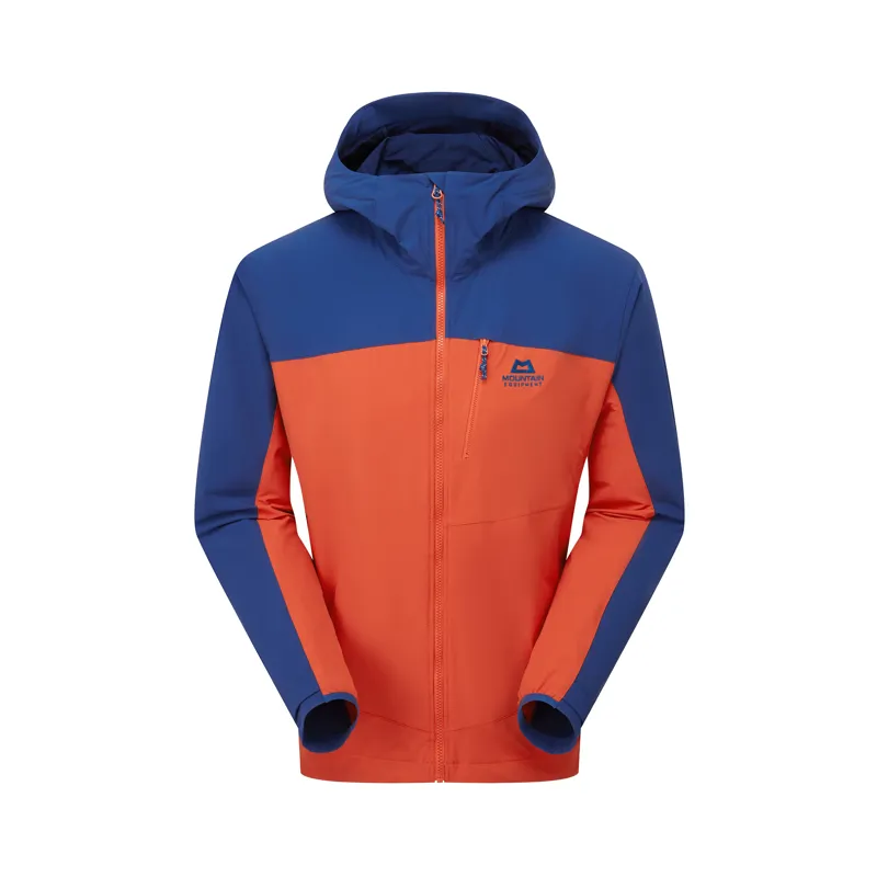 Mountain Equipment Men's Frontier Jacket Red Rock/Admiral Blue