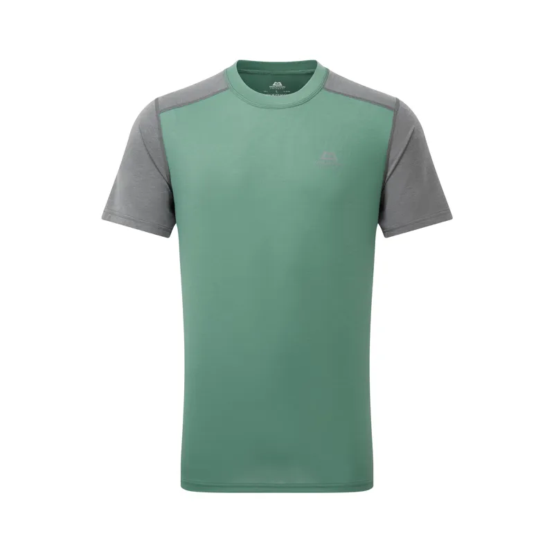 Mountain Equipment Men's Headpoint Block T-Shirt Sage/Flint