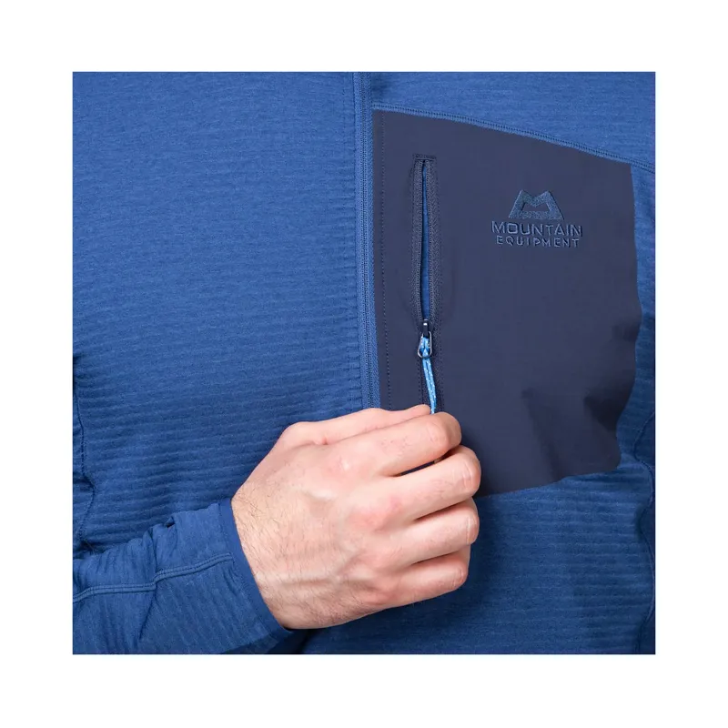 Mountain Equipment Mens Lumiko Zip-T Admiral/Cosmos-3