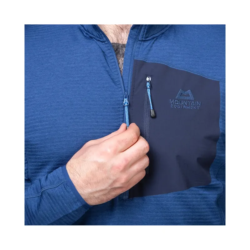 Mountain Equipment Mens Lumiko Zip-T Admiral/Cosmos-5