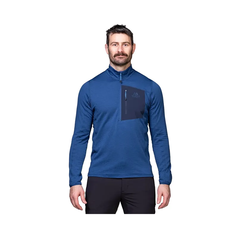 Mountain Equipment Mens Lumiko Zip-T Admiral/Cosmos-1