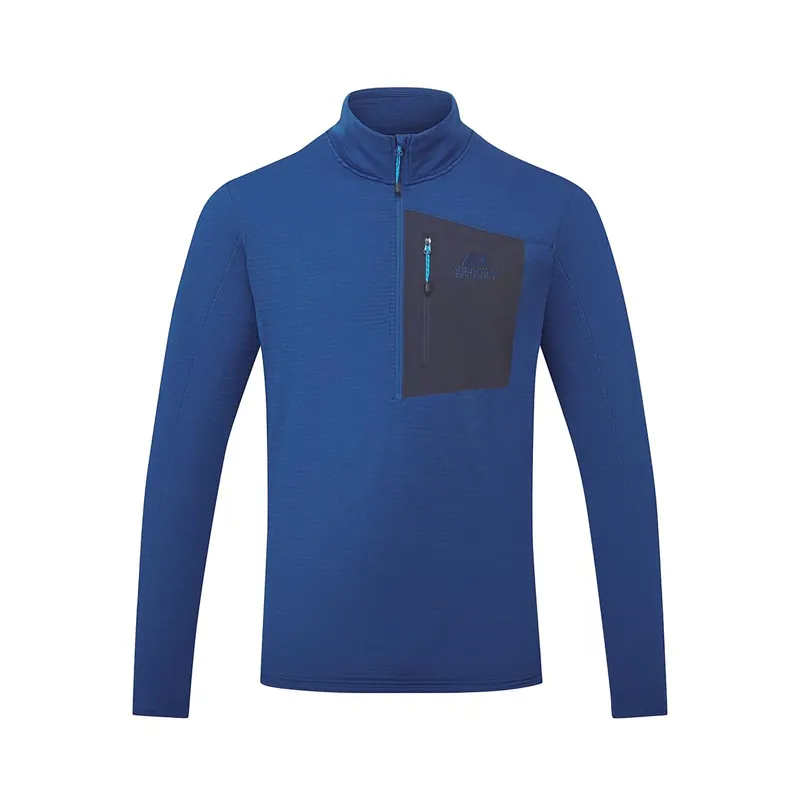Mountain Equipment Mens Lumiko Zip-T Admiral/Cosmos