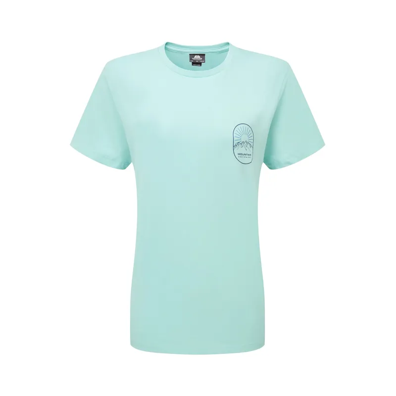 Mountain Equipment Women's Alpenglow T-Shirt Aqua
