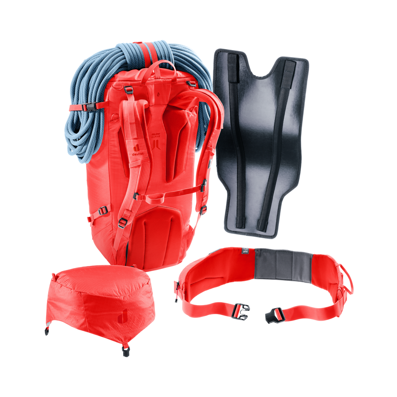 Deuter Guide Guide 44 plus 6 Rucksack Poppy Crimson-10