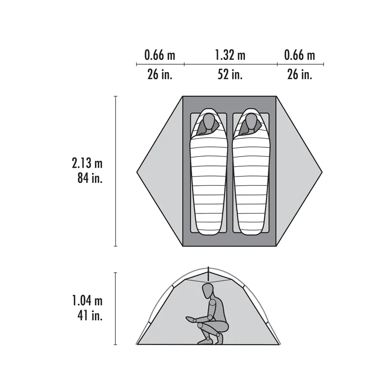 MSR Elixir 2 Tent Green-3