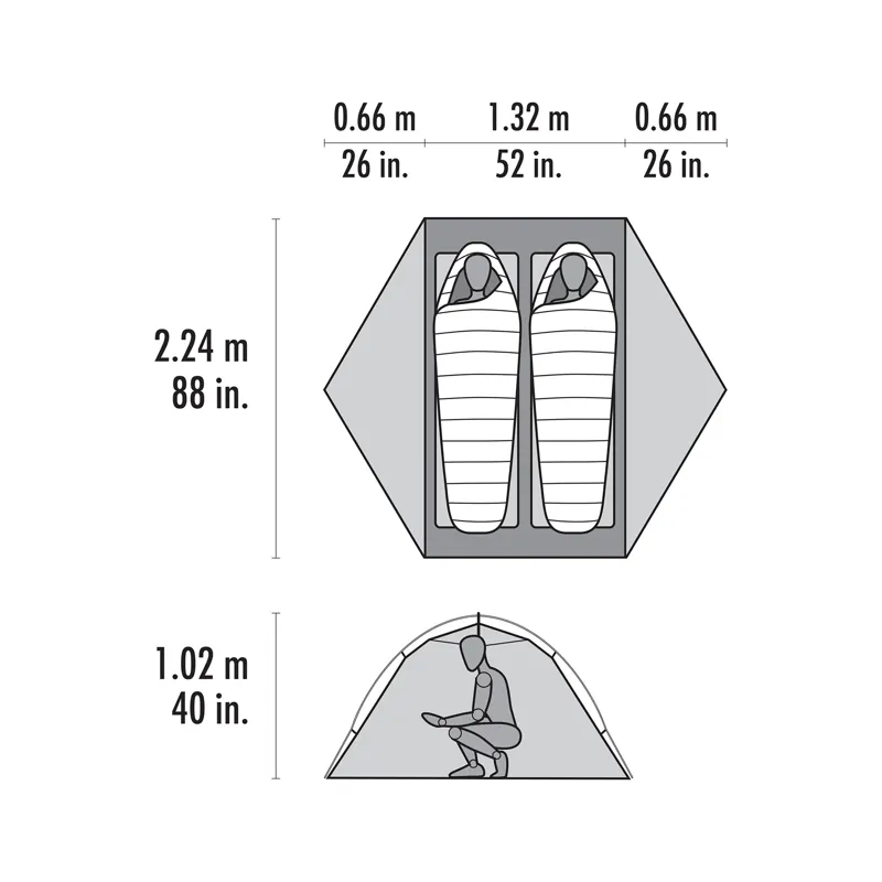 MSR Hubba Hubba HD 2P Tent-5