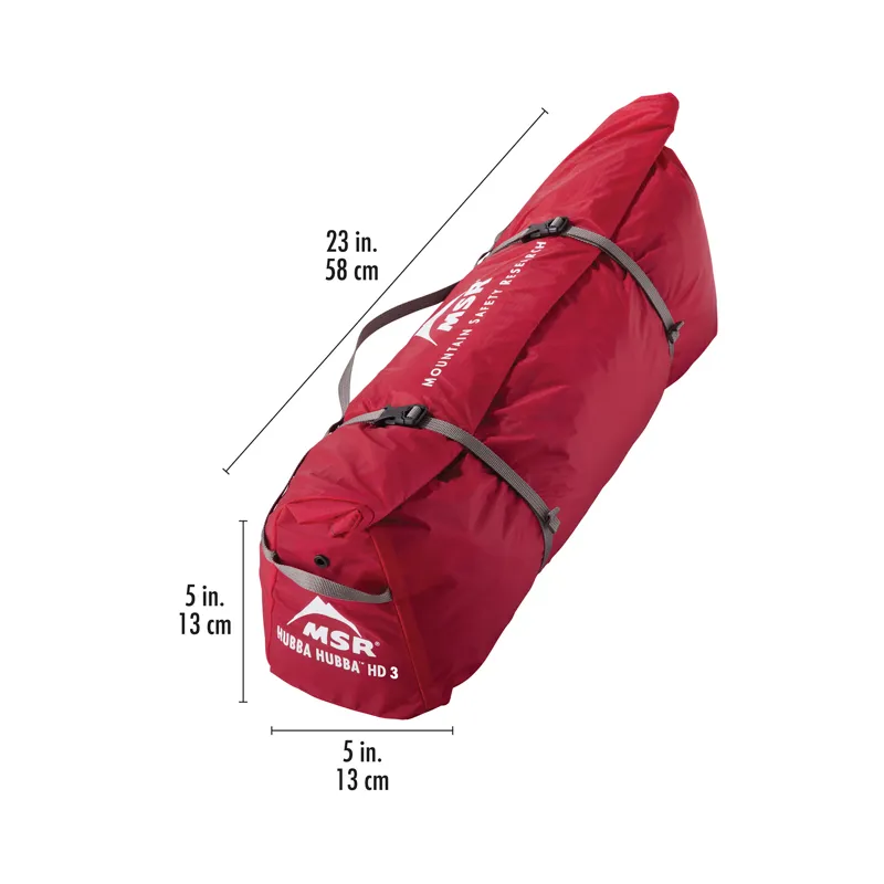 MSR Hubba Hubba HD 3P Tent-13