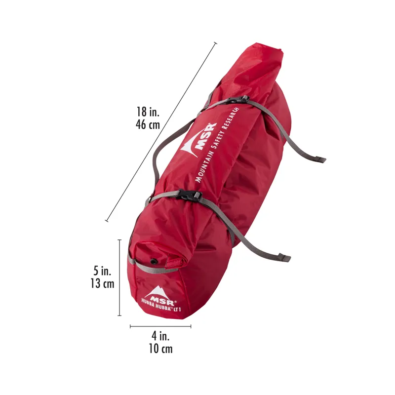 MSR Hubba Hubba LT 1P Tent Green-4