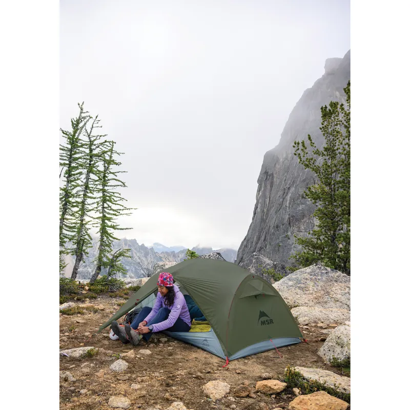 MSR Hubba Hubba LT 2P Tent Green-9