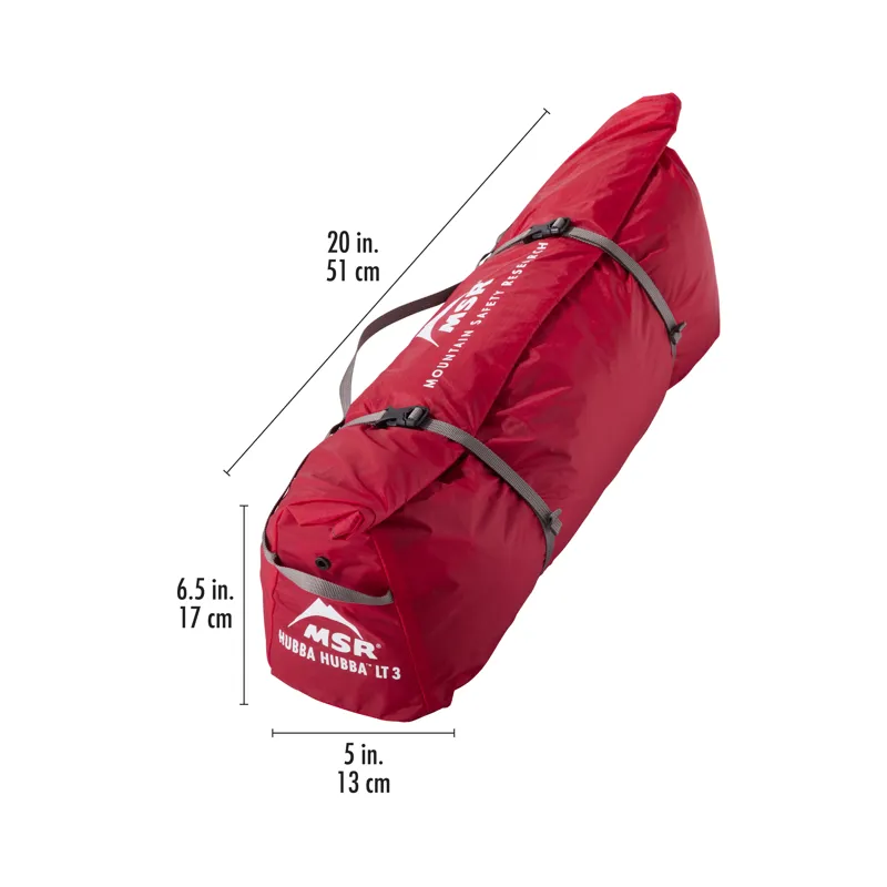 MSR Hubba Hubba LT 3P Tent Green-3