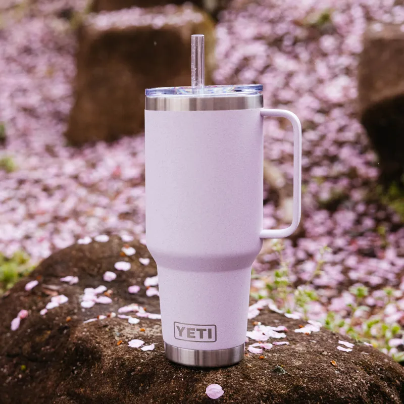 YETI Rambler 25oz Straw Mug Cherry Blossom-5