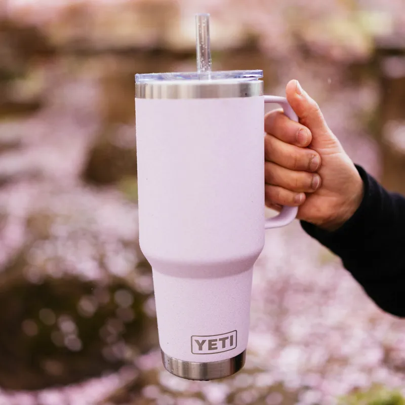 YETI Rambler 35oz Straw Mug Cherry Blossom-4
