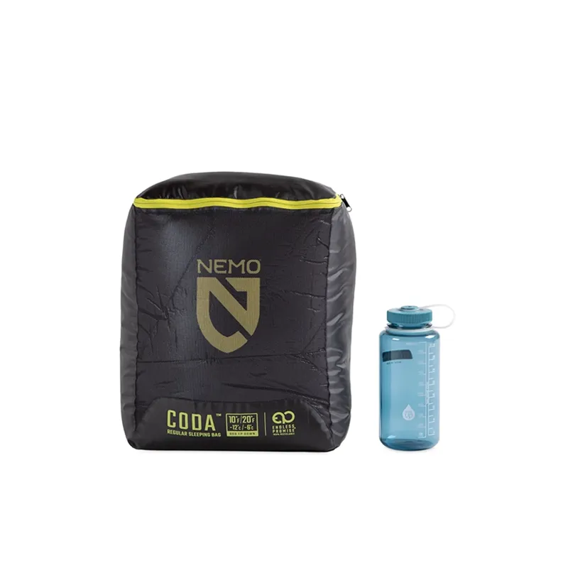 NEMO Coda 10/20 Long Sleeping Bag Goodnight Grey-3